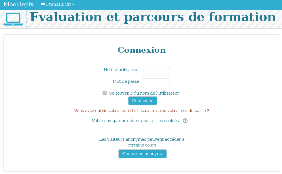 Plate-forme de cours en ligne
